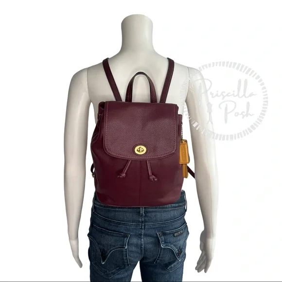 COACH バックパック ブラウン・バーガンディ